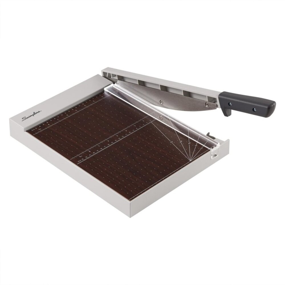 Swingline Paper Trimmer, Guillotine Paper Cutter, 12" Cut Length, 15 Sheet